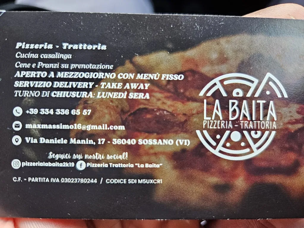 Menu_Pizzeria trattoria bar “La Baita”_Sossano_image_1