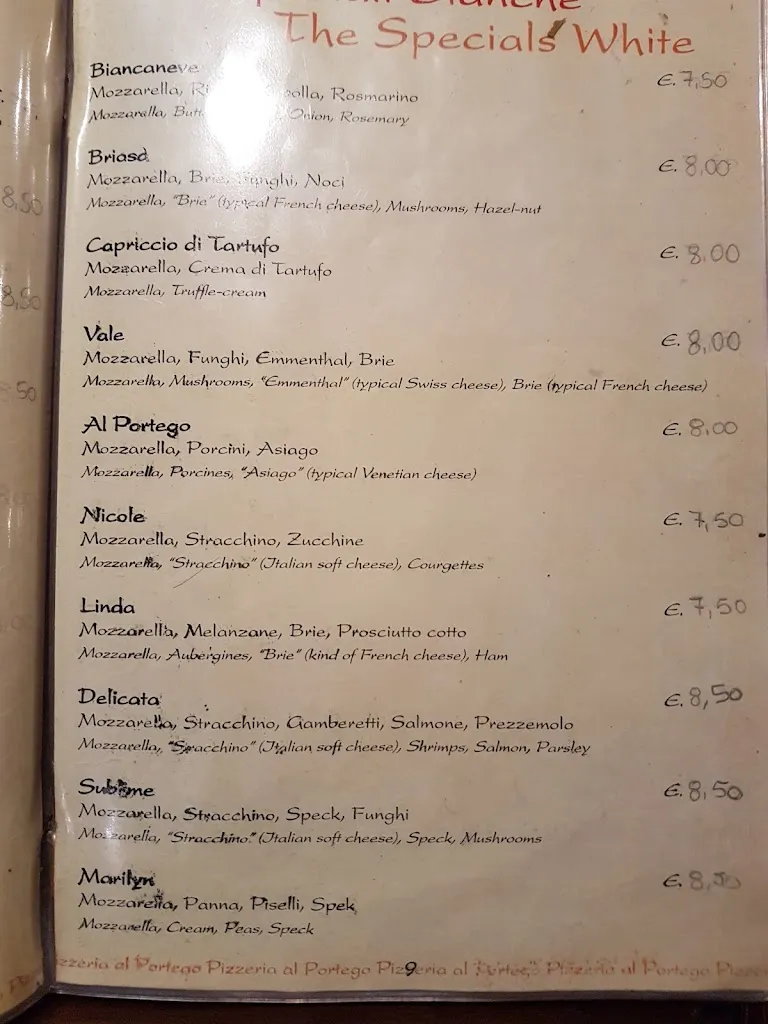 Menu_Pizzeria Al Portego Sovizzo_Sovizzo_image_4
