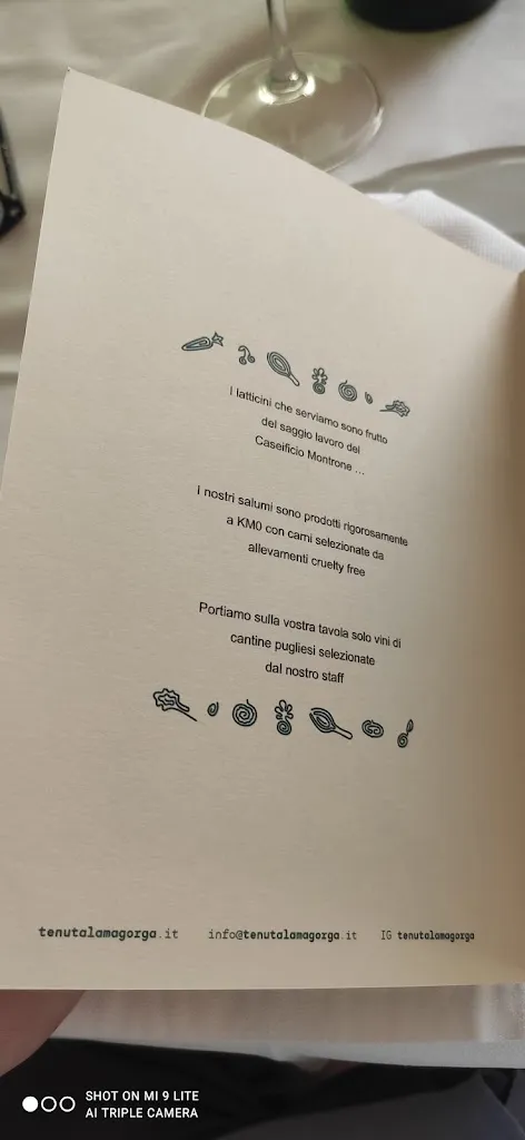 Menu_Tenuta Lama Gorga_Provincia di Barletta - Andria - Trani_image_4