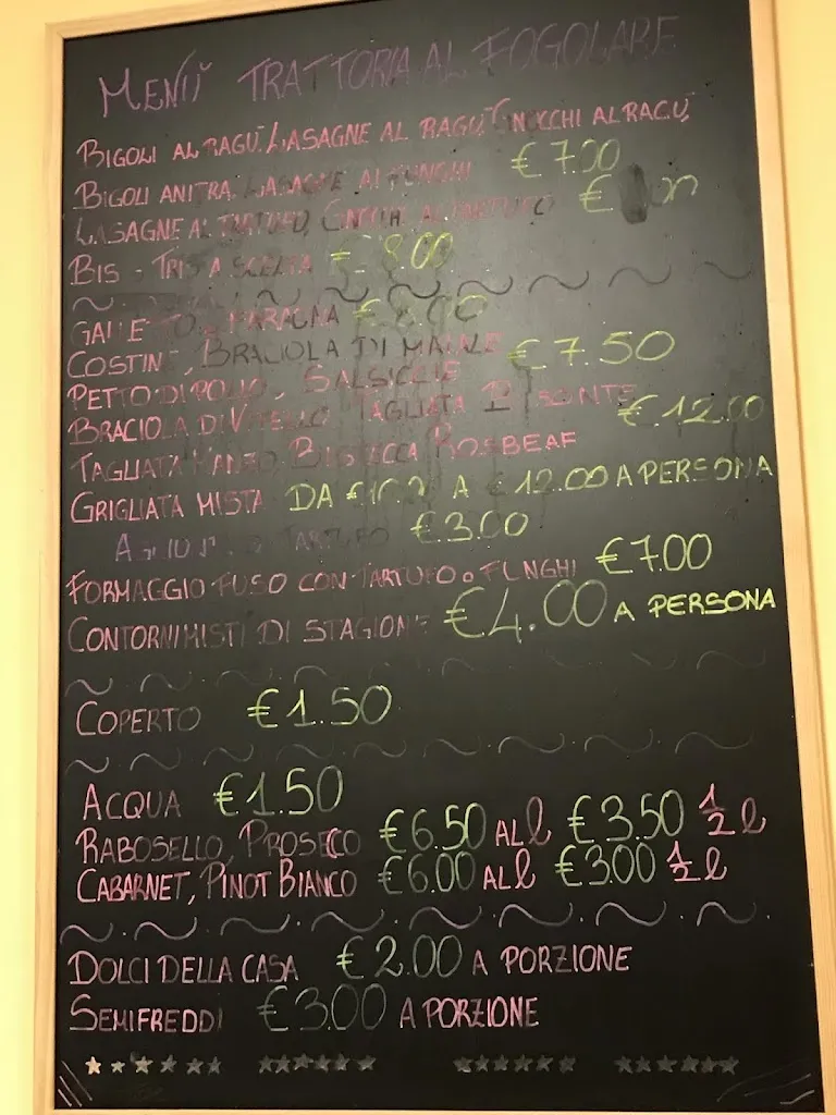 Menu_Trattoria Al Fogolare_Sovizzo_image_4