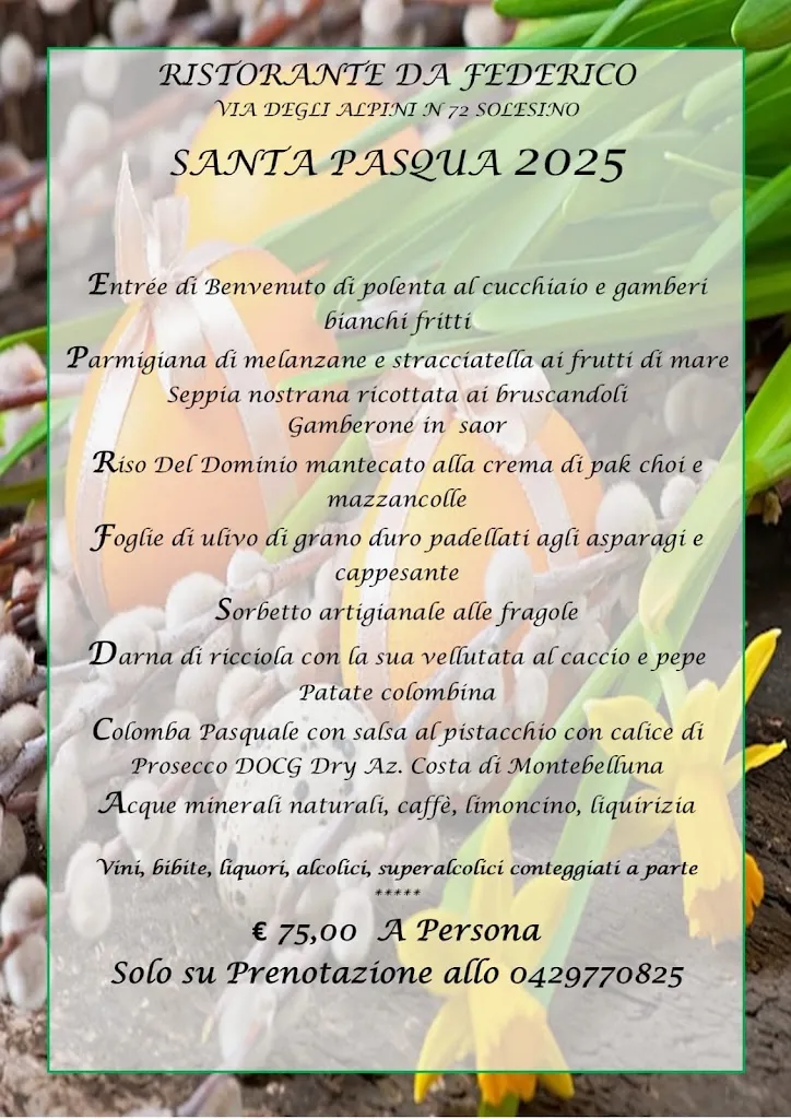 Menu_Ristorante Da Federico Di Trevisan Federico_Solesino_image_2