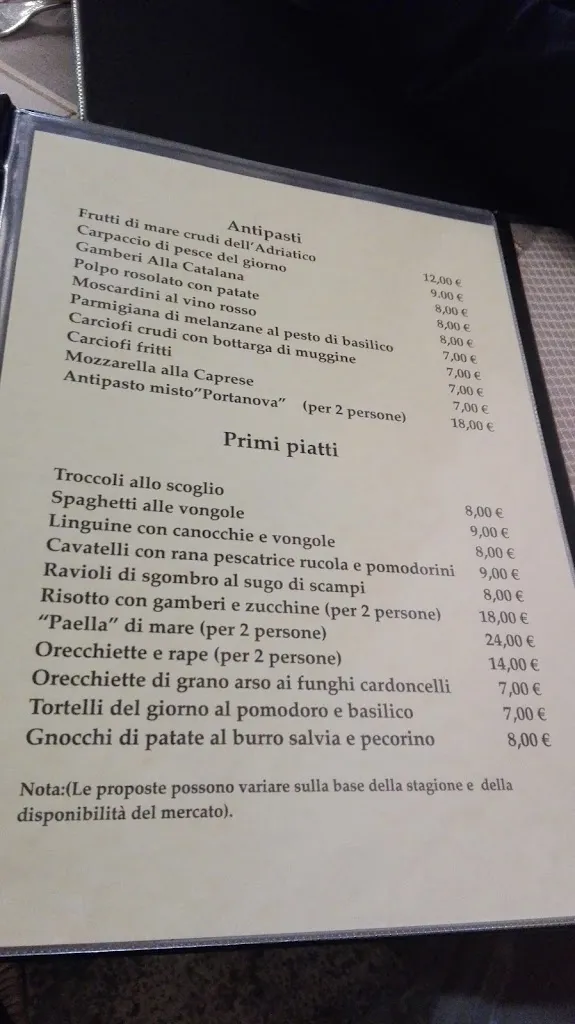 Menu_Ristorante Taverna Portanova_Provincia di Barletta - Andria - Trani_image_3