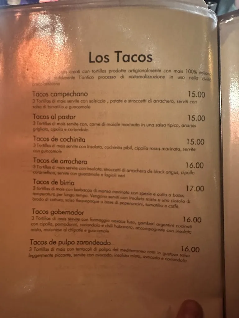 Menu_Cantina del Sol - Ristorante Messicano_Sommacampagna_immagine_4