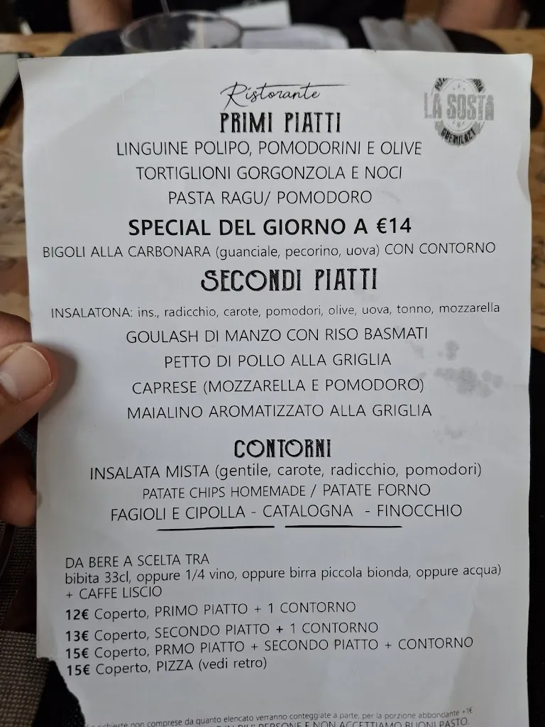 Menu_Pizzeria Trattoria La Sosta_Sommacampagna_image_3