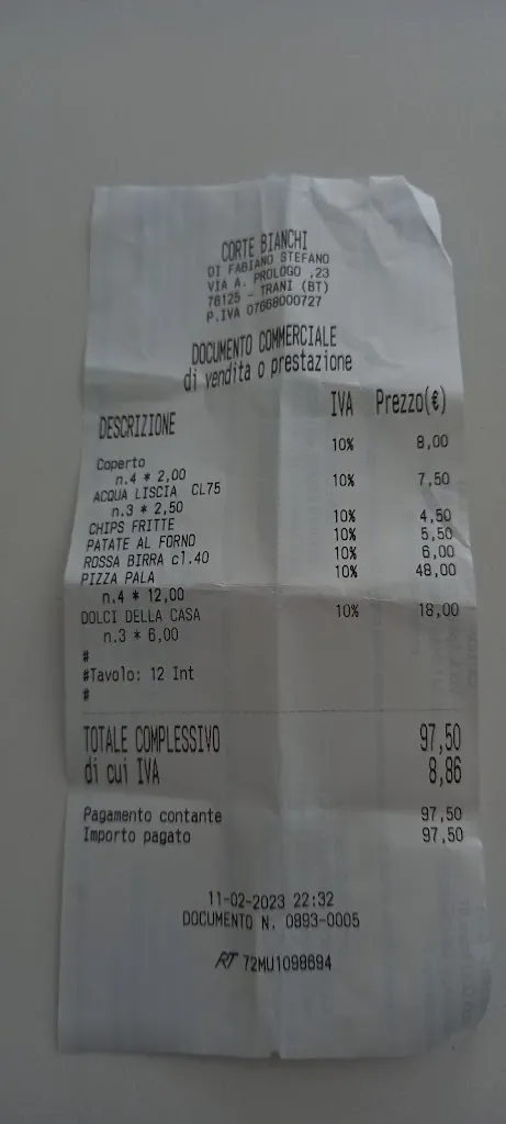 felice chianca_Corte Bianchi Food Store_Provincia di Barletta - Andria - Trani_review