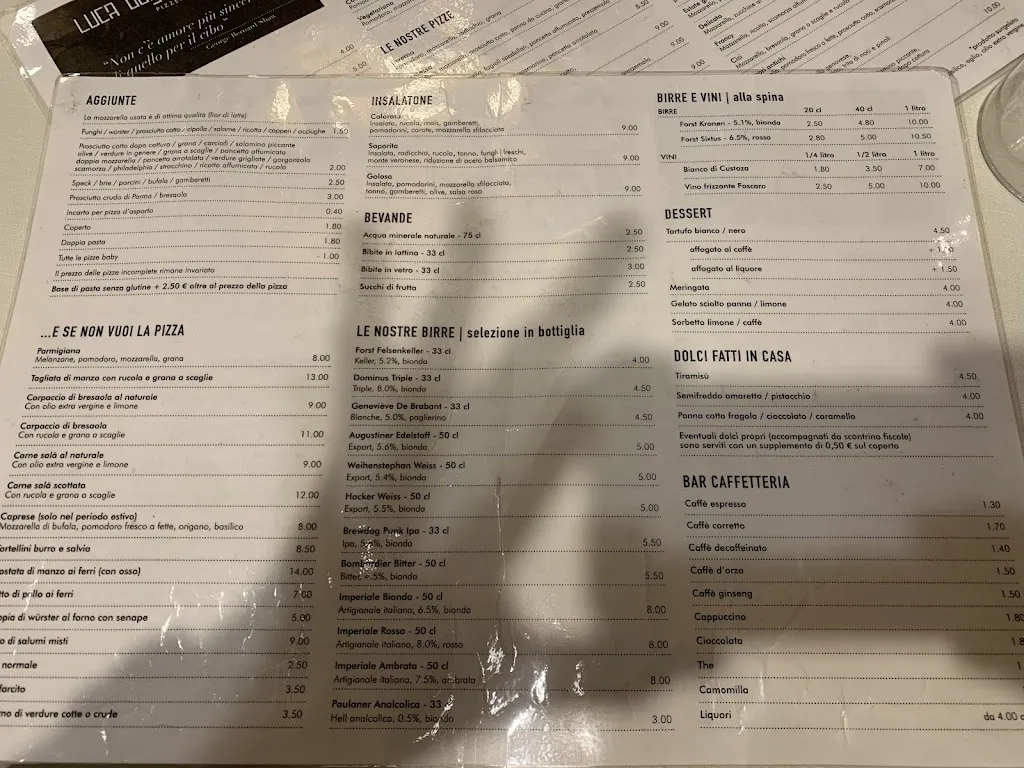 Menu_Pizzeria Luca Beghini_Sommacampagna_image_1
