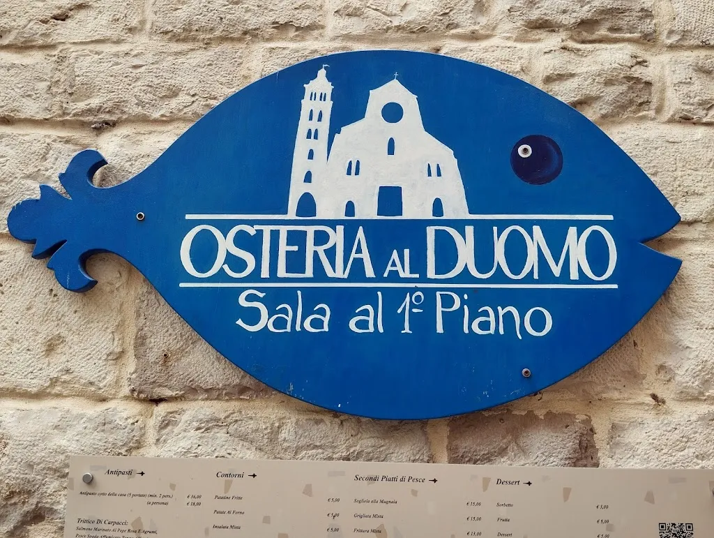 Menu_Osteria Al Duomo_Provincia di Barletta - Andria - Trani_immagine_2