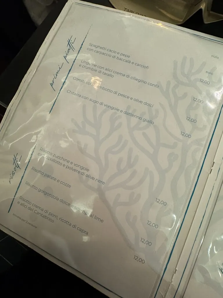 Menü_Veleno Osteria del Mare_Provincia di Barletta - Andria - Trani_Bild_3