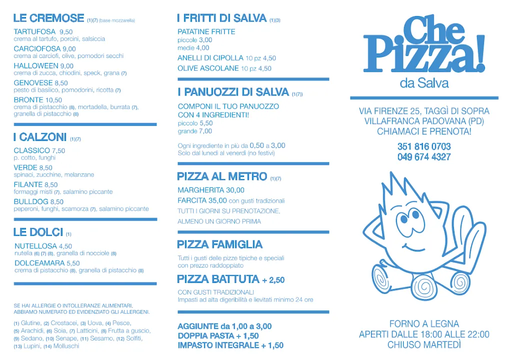 Menu_Che Pizza! da Salva_Taggì_image_1