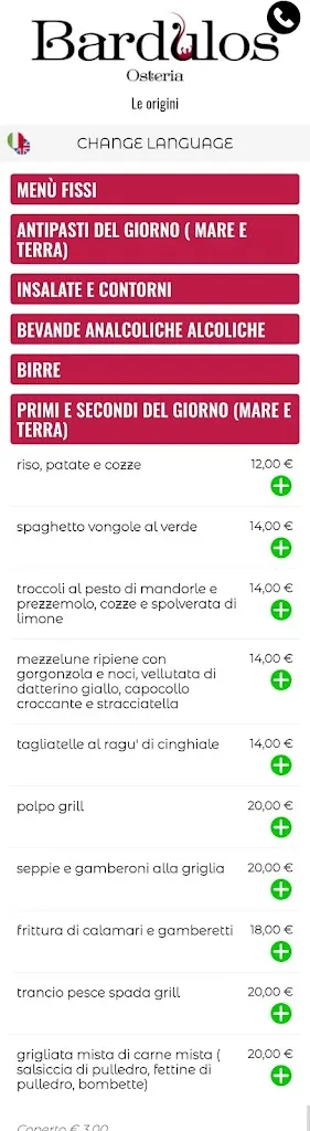 Menu_Bardulos_Provincia di Barletta - Andria - Trani_image_1