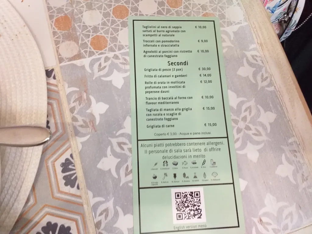 Menu_BELTRANI29 RISTORANTE_Provincia di Barletta - Andria - Trani_image_4