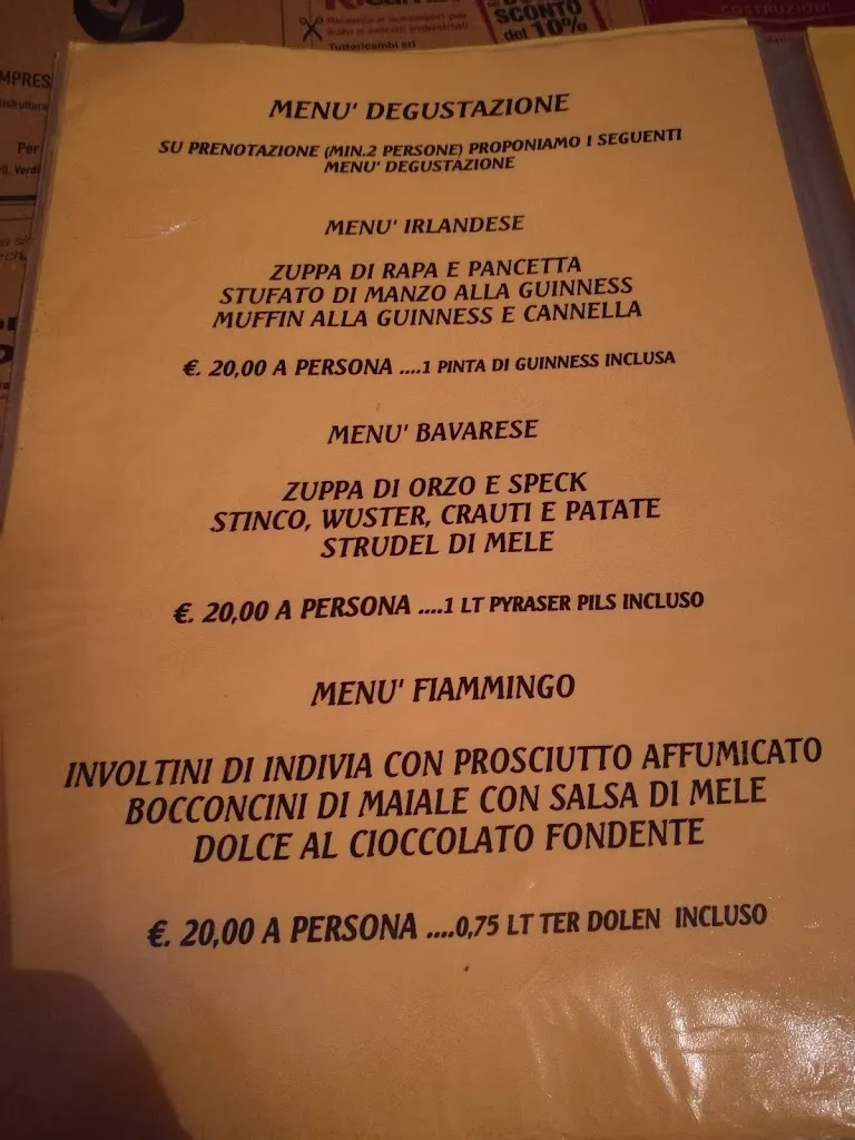 Menu_Cheers Pub_Tombolo_image_3