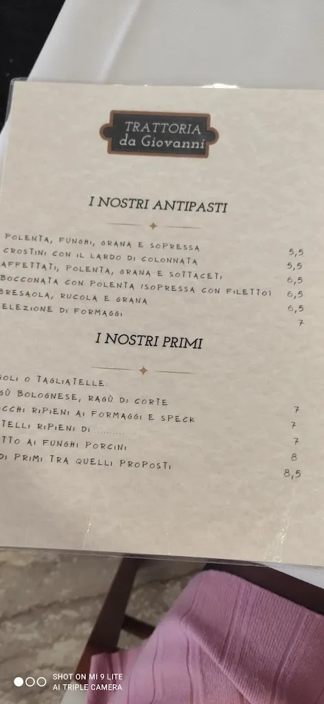 Menu_Trattoria Da Giovanni_Torreglia_image_3