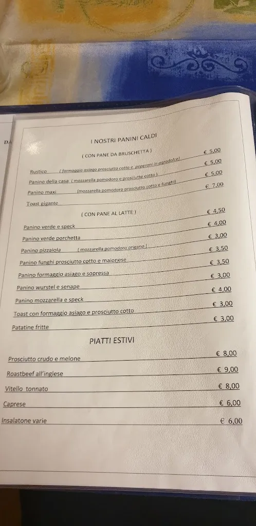 Menu_Bruschetteria Trattoria da Piero_Torrebelvicino_image_3