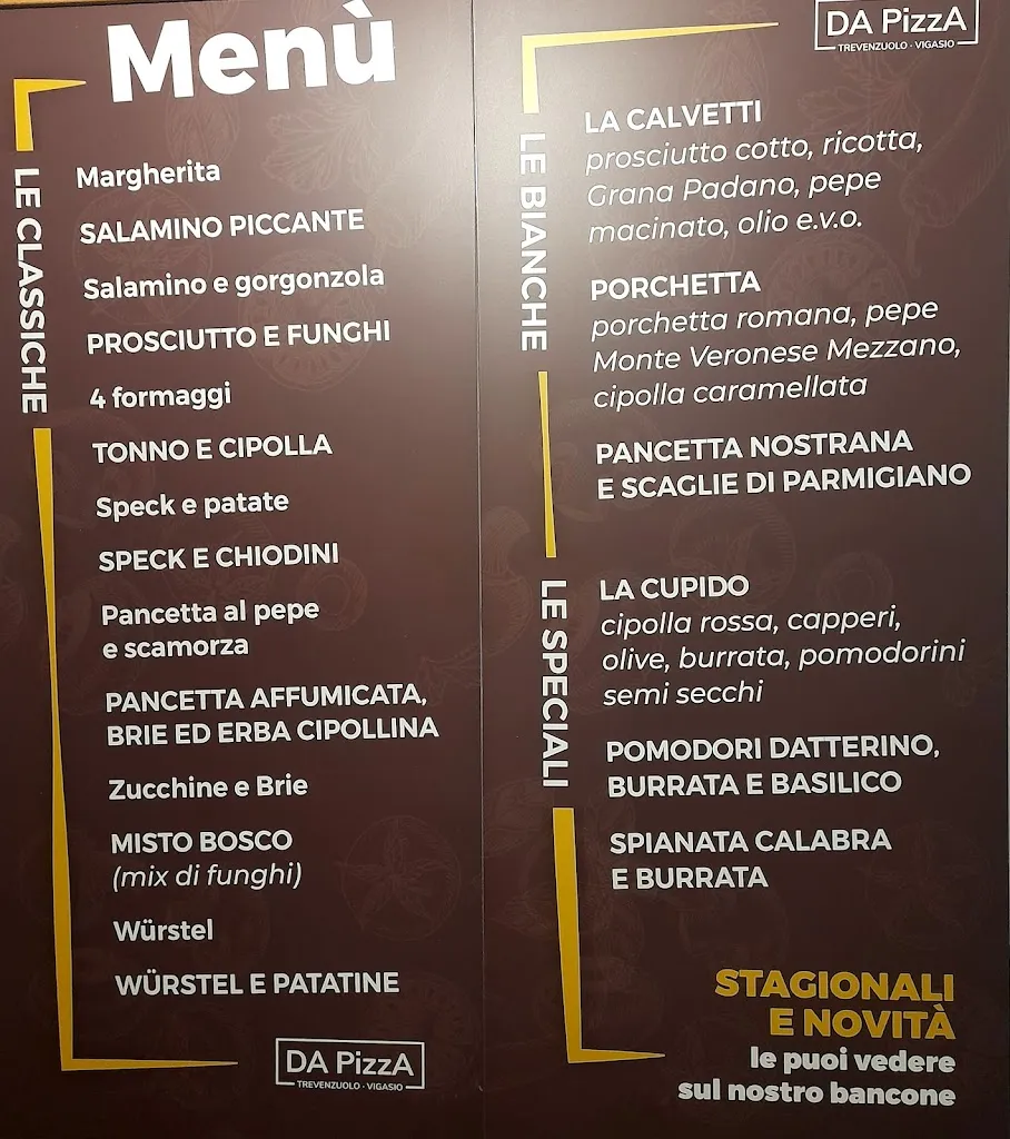 Menu_DA PizzA_Trevenzuolo_immagine_1