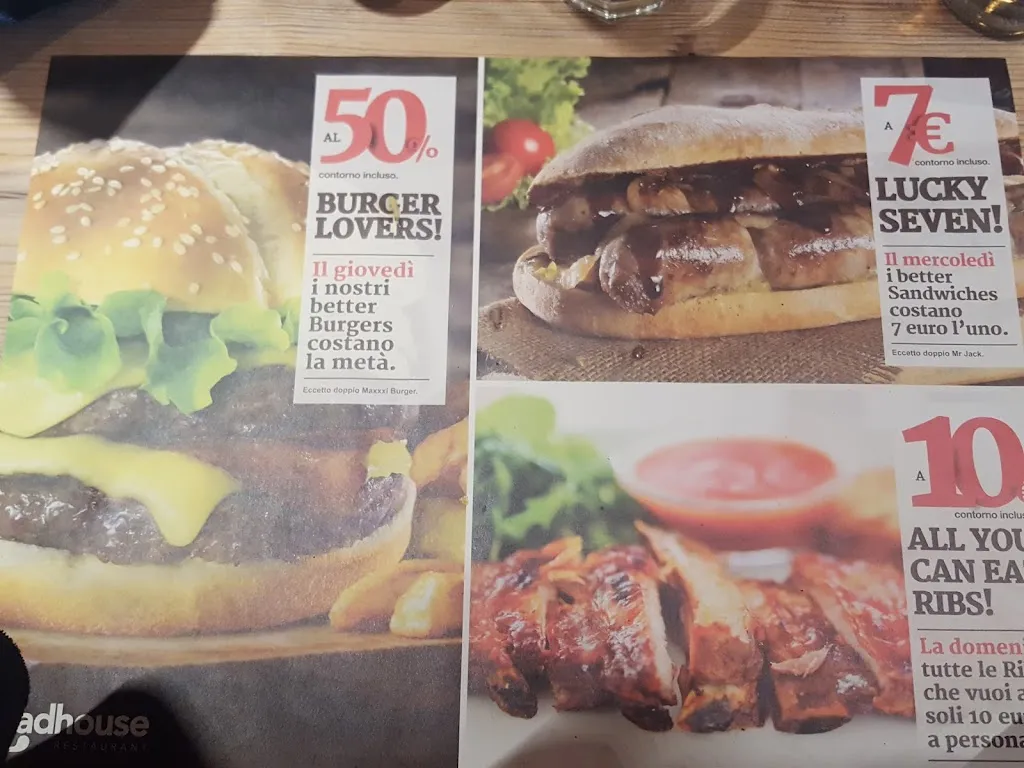 Menu_Roadhouse Restaurant Torri di Quartesolo_Torri di Quartesolo_image_1