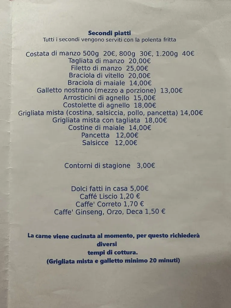 Menü_Osteria Al Maraneo_Torri di Quartesolo_Bild_2