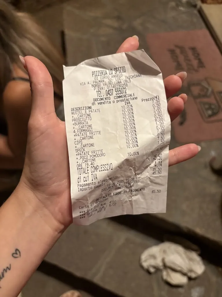 Elisa Casanova_Pizzeria Lo Sfizio_Trichiana_review