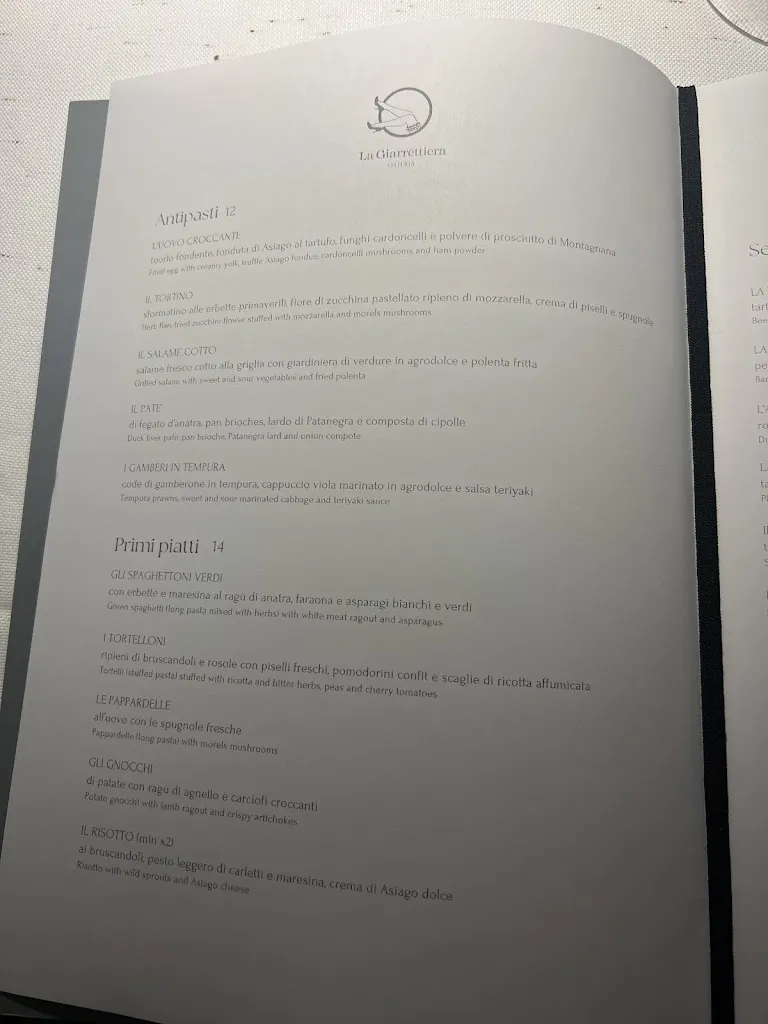 Menu_La Giarrettiera - Osteria_Valdagno_image_4