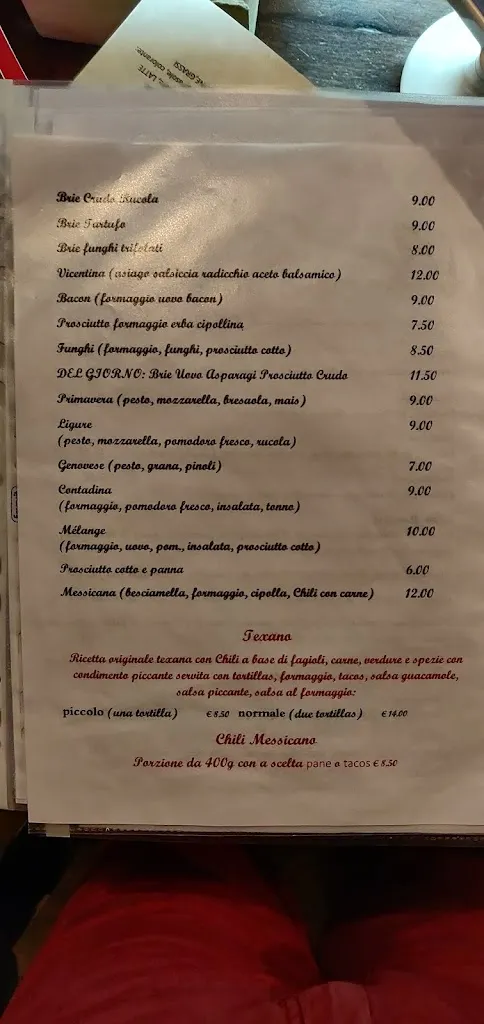 Menu_La Tana Del Lupo_Valdagno_image_3