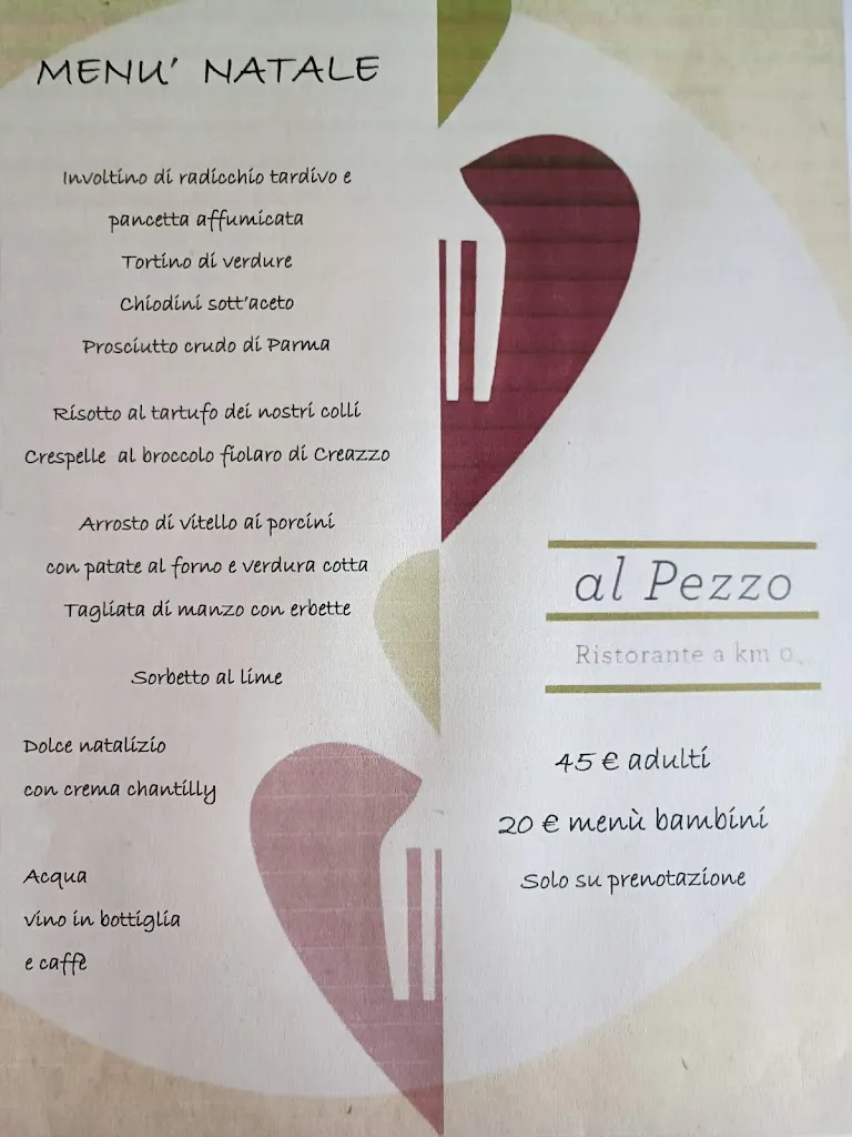 Menu_Al Pezzo - Ristorante a km 0_Valdagno_image_1