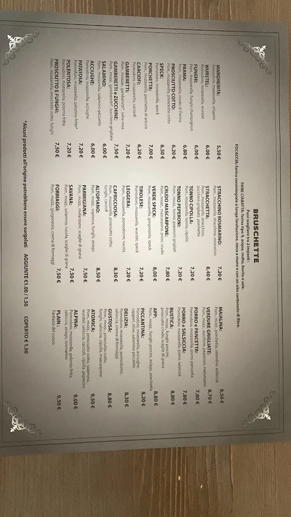 Menu_Birreria Plain_Valdagno_image_1