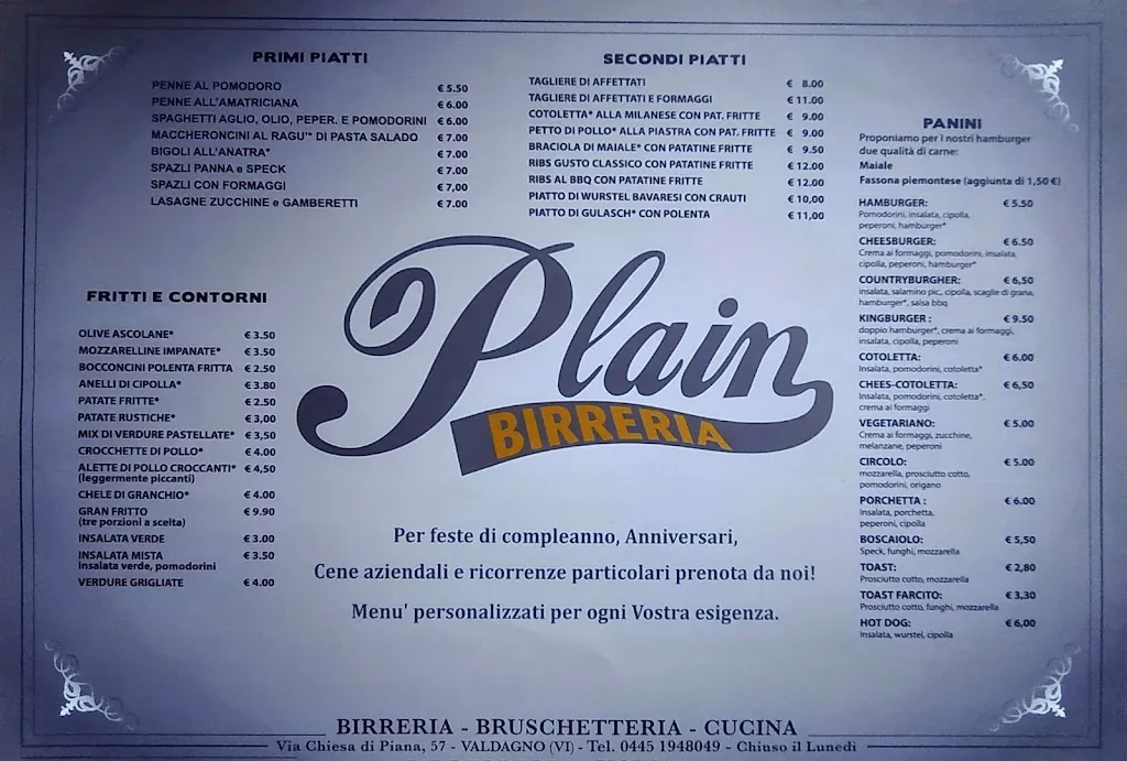 Menu_Birreria Plain_Valdagno_image_3