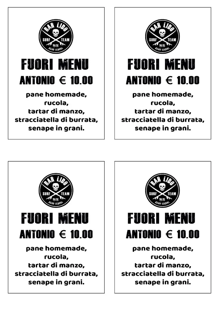Menu_Bar Lido Valdagno_Valdagno_image_2