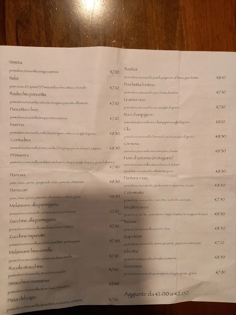 Menu_Pizza da Giovanni_Valdagno_image_1