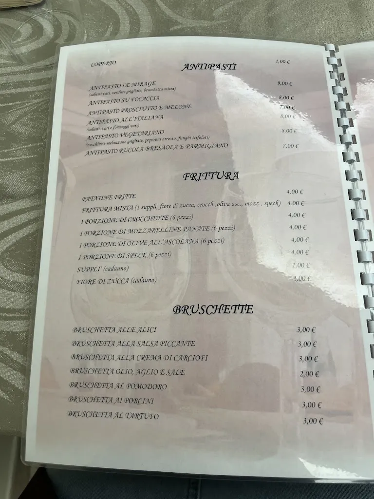 Menu_Le Mirage_Celano_image_2