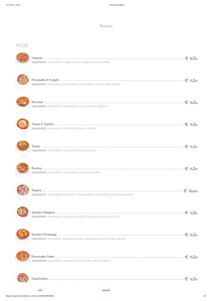 Menu_PIZZERIA PUB CABARET_Ruffano_immagine_1