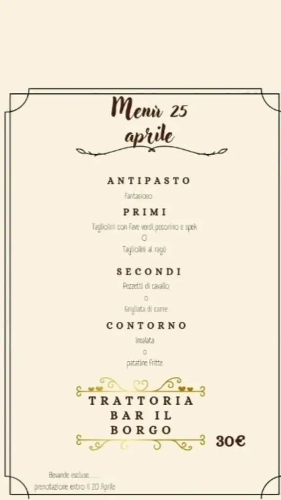 Menu_Bar Trattoria il borgo_Ruffano_image_4