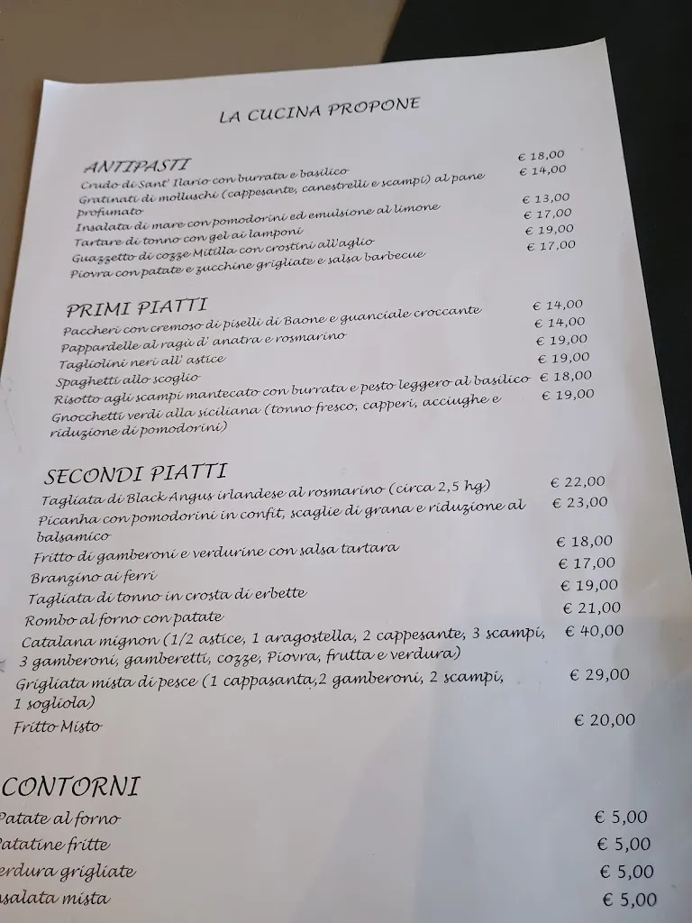 Menü_Passaparola_Villa Estense_Bild_2