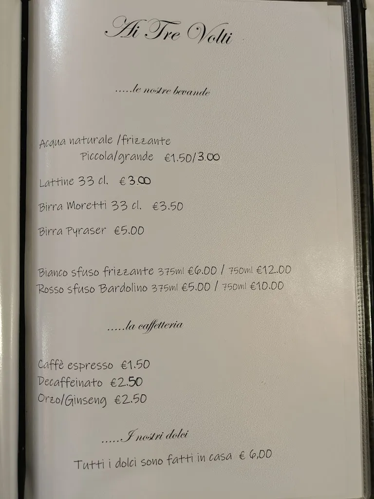 Menu_Ai Tre Volti_Villafranca di Verona_immagine_2