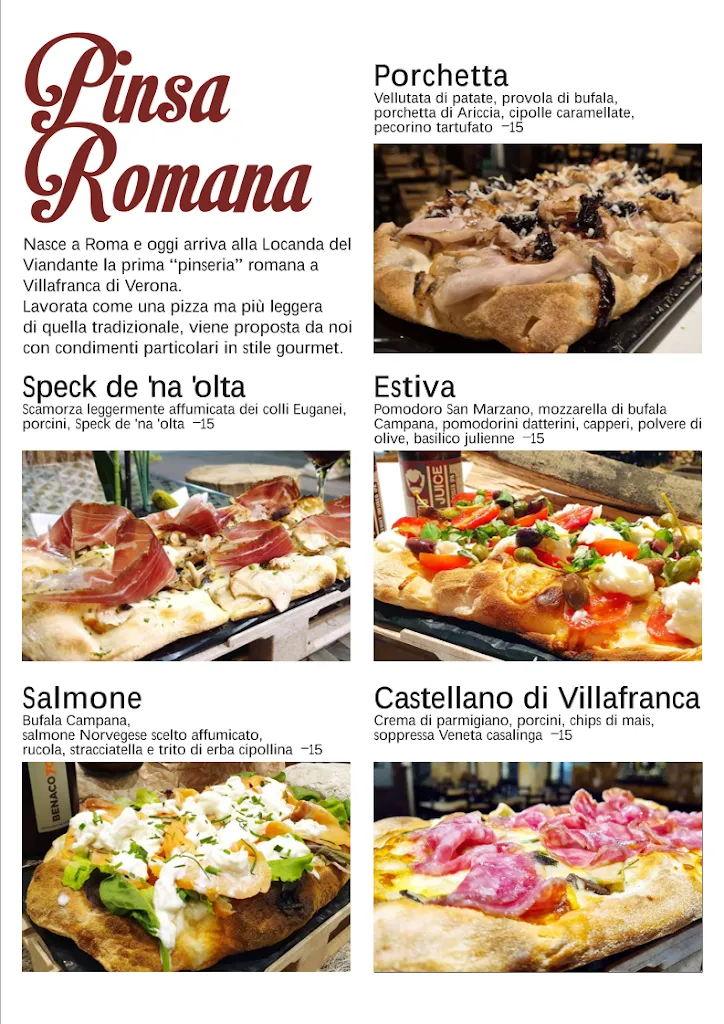 Menu_Locanda del Viandante - Pizzeria Ristorante a Villafranca di Verona_Villafranca di Verona_image_1