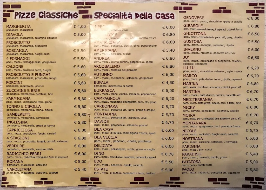 Menu_Pizzeria Da Edo_Villafranca Padovana_image_1