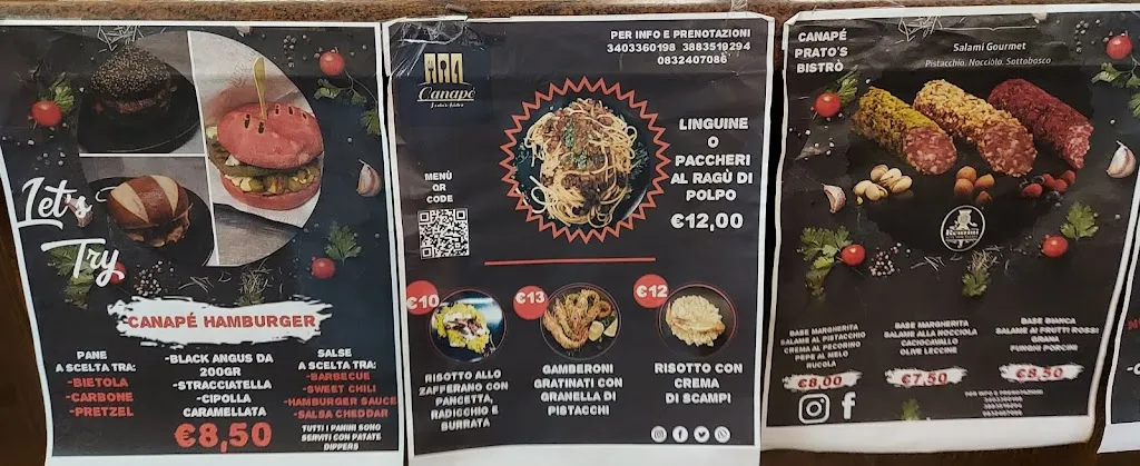 Menu_Canapé Prato's Bistrò_Salice Salentino_image_3