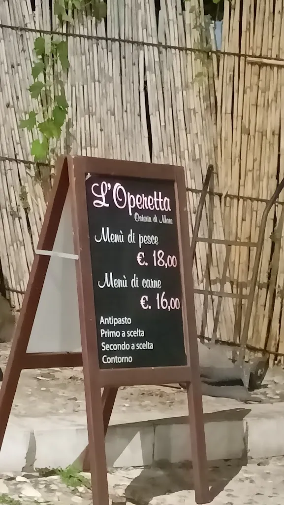 Menu_L'Operetta Osteria di Mare_Rodi Garganico_image_1