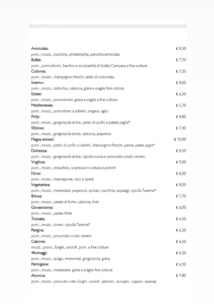 Menu_La Taverna_Zermeghedo_image_3