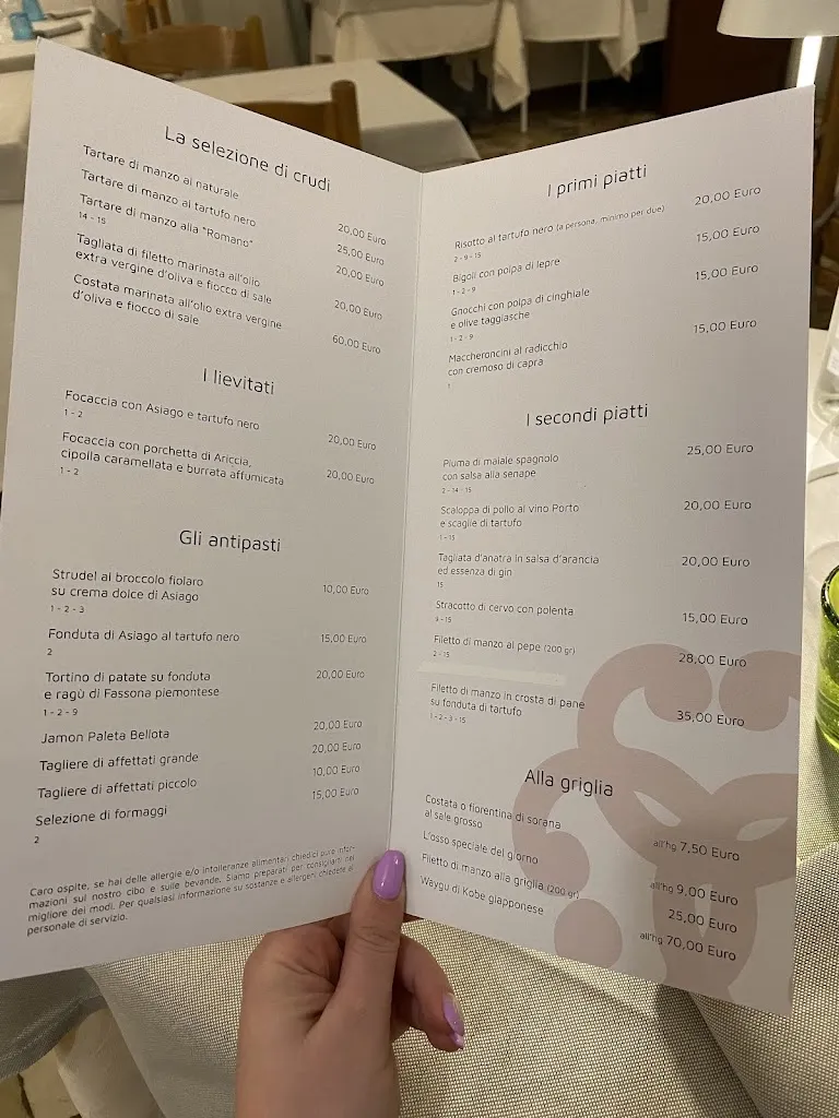 Menu_Romano dal 1936 - Specialità Carne_Zovencedo_image_1