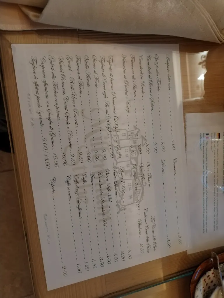 Menu_Millennium Stube Ristorante Locazione Turistica_Zovencedo_image_4