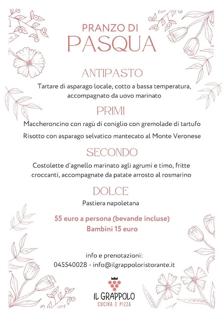 Menu_Il Grappolo Ristorante_Zevio_immagine_3