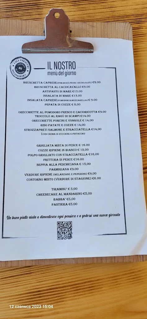 Menu_Cala Paracuru_Rodi Garganico_image_2