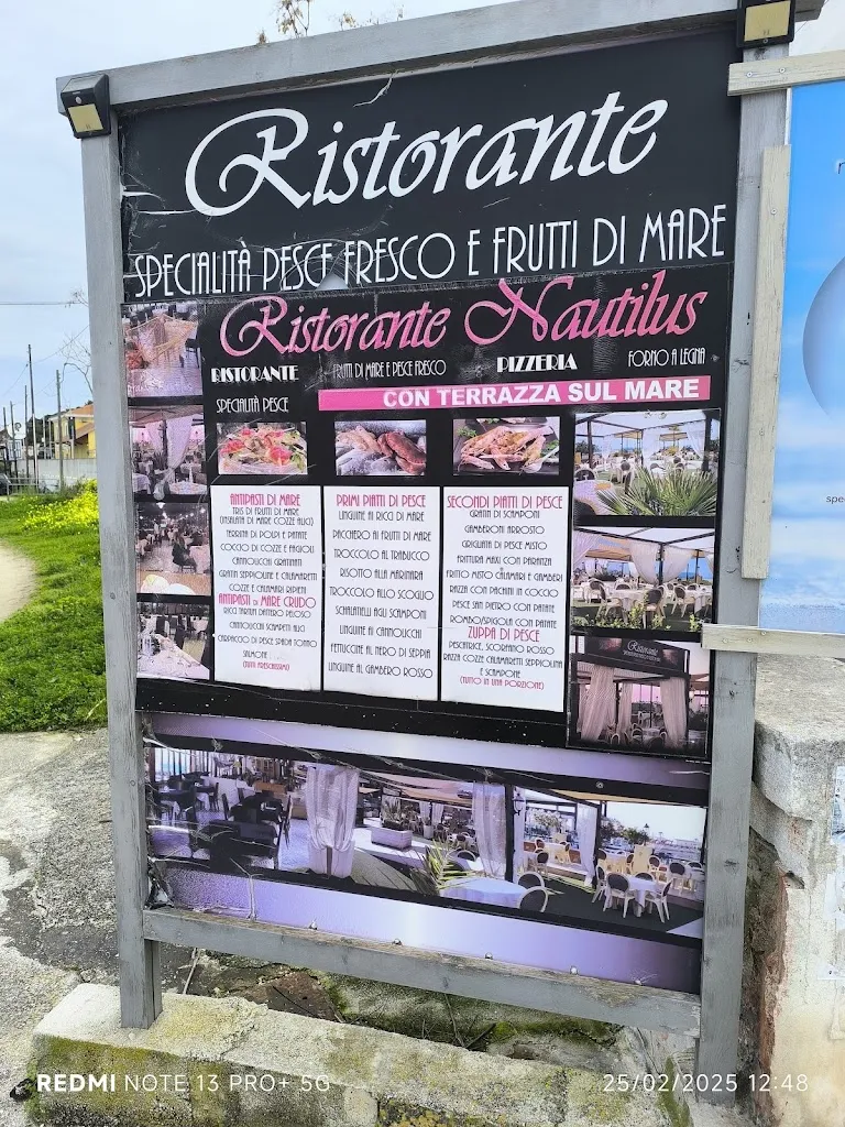 Menu_RISTORANTE NAUTILUS pesce fresco e crudi di mare_Rodi Garganico_image_2