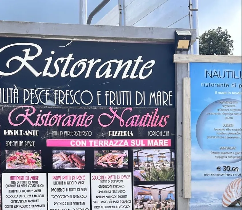 Menu_RISTORANTE NAUTILUS pesce fresco e crudi di mare_Rodi Garganico_image_3