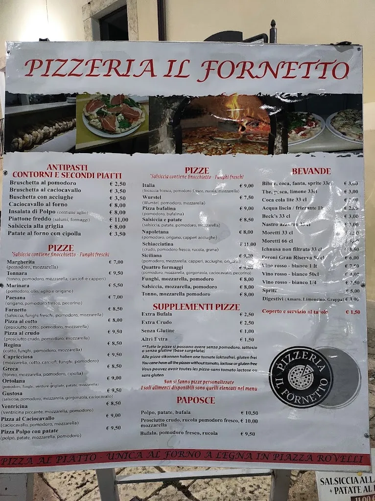 Menu_Pizzeria Il Fornetto_Rodi Garganico_image_2