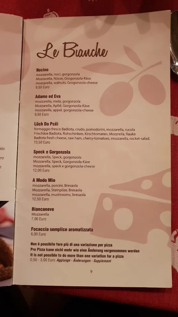 Menu_La Sieia - Restaurant Pizzeria Lounge Bar_San Cassiano_image_2
