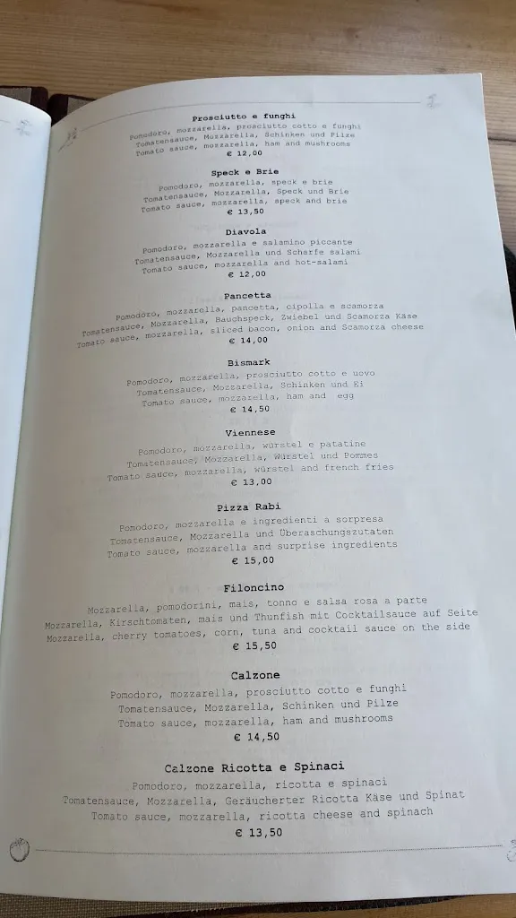 Menu_Pizzeria Ristorante Bar La Vedla_San Cassiano_image_2