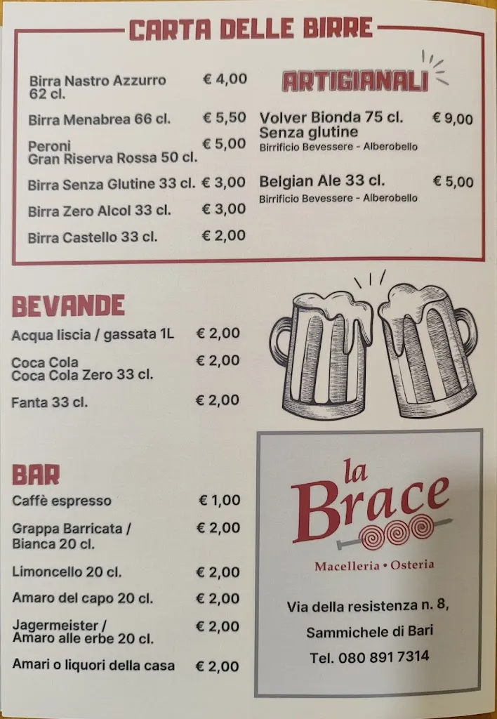 Menu_La Brace_Sammichele di Bari_image_1