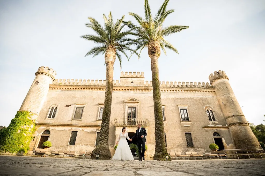 Castello Monaci restaurant in San Donaci